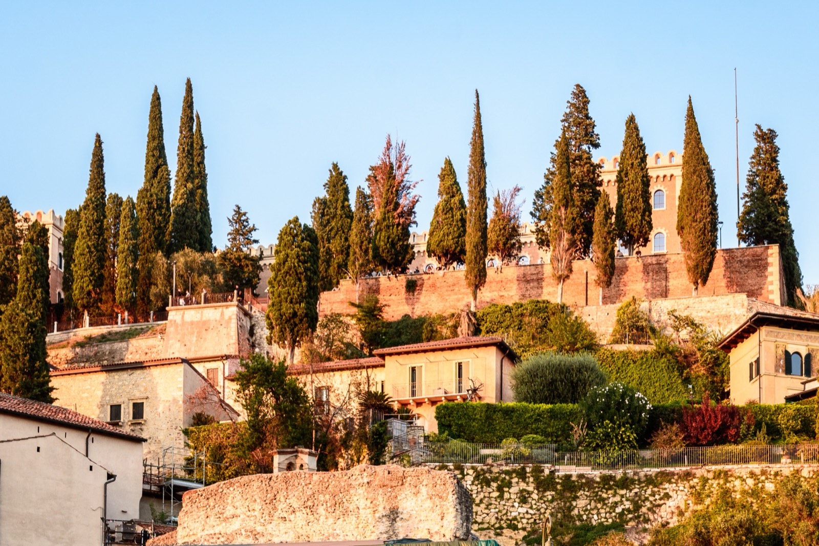 Castel San Pietro above Verona